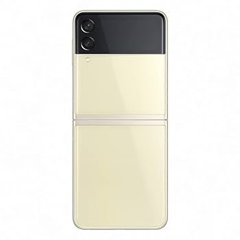 スマートフォン本体 Samsung Galaxy Z Flip3 5G cream Samsung Galaxy Z Flip3 5G Cream 128GB - 6.7